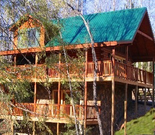 Luxury  Cabins on Bear Feet Adventure Luxury Log Cabin Overnight Rental   Gatlinburg  Tn
